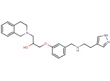 1-(3,4-dihydro-2(1H)-isoquinolinyl)-3-[3-({[2-(1H-pyrazol-4-yl)ethyl]amino}methyl)phenoxy]-2-propanol