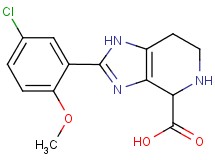 2-(5-chloro-2-methoxyphenyl)-4,5,6,7-tetrahydro-1H-imidazo[4,5-c]pyridine-4-carboxylic acid dihydrochloride