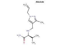 (2S)-2-{[(1-allyl-3-methyl-1H-pyrazol-4-yl)methyl]amino}-3-methylbutanamide