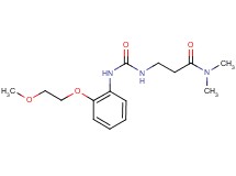 N~3~-({[2-(2-methoxyethoxy)phenyl]amino}carbonyl)-N~1~,N~1~-dimethyl-beta-alaninamide