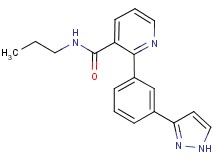 N-propyl-2-[3-(1H-pyrazol-3-yl)phenyl]nicotinamide