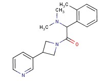 N,N-dimethyl-1-(2-methylphenyl)-2-oxo-2-[3-(3-pyridinyl)-1-azetidinyl]ethanamine