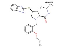 (4S)-1-[2-(allyloxy)benzyl]-4-(1H-benzimidazol-2-ylthio)-N-isopropyl-L-prolinamide