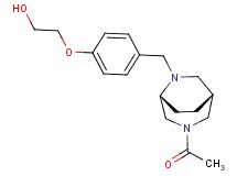 2-(4-{[(1R*,5R*)-3-acetyl-3,6-diazabicyclo[3.2.2]non-6-yl]methyl}phenoxy)ethanol