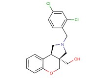 [(3aS*,9bS*)-2-(2,4-dichlorobenzyl)-1,2,3,9b-tetrahydrochromeno[3,4-c]pyrrol-3a(4H)-yl]methanol