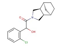 2-[(1R*,2R*,6S*,7S*)-4-azatricyclo[5.2.1.0~2,6~]dec-4-yl]-1-(2-chlorophenyl)-2-oxoethanol