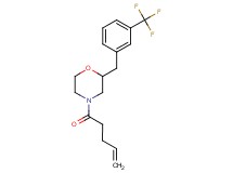 4-(4-pentenoyl)-2-[3-(trifluoromethyl)benzyl]morpholine