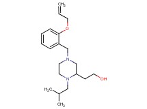2-{4-[2-(allyloxy)benzyl]-1-isobutyl-2-piperazinyl}ethanol