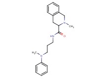 2-methyl-N-{3-[methyl(phenyl)amino]propyl}-1,2,3,4-tetrahydro-3-isoquinolinecarboxamide