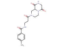 N-[3-(6,9-dioxooctahydro-2H-pyrazino[1,2-a]pyrazin-2-yl)-3-oxopropyl]-4-methylbenzamide
