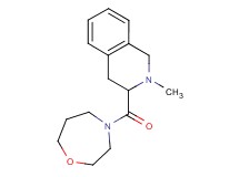 2-methyl-3-(1,4-oxazepan-4-ylcarbonyl)-1,2,3,4-tetrahydroisoquinoline