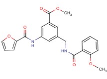 methyl 3-(2-furoylamino)-5-{[(2-methoxybenzoyl)amino]methyl}benzoate