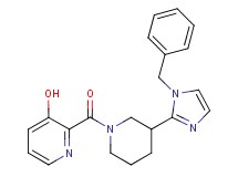 2-{[3-(1-benzyl-1H-imidazol-2-yl)-1-piperidinyl]carbonyl}-3-pyridinol