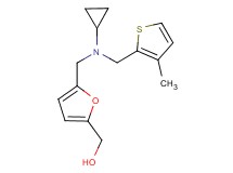 [5-({cyclopropyl[(3-methyl-2-thienyl)methyl]amino}methyl)-2-furyl]methanol