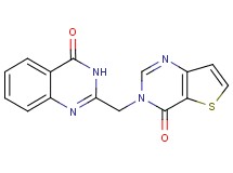 2-[(4-oxothieno[3,2-d]pyrimidin-3(4H)-yl)methyl]quinazolin-4(3H)-one