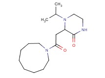 3-(2-azonan-1-yl-2-oxoethyl)-4-isopropylpiperazin-2-one