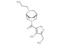 (1R*,5R*)-3-[(3-ethyl-4-methyl-1H-pyrazol-5-yl)carbonyl]-6-propyl-3,6-diazabicyclo[3.2.2]nonane