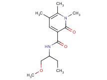 N-[1-(methoxymethyl)propyl]-1,5,6-trimethyl-2-oxo-1,2-dihydropyridine-3-carboxamide