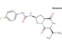 N-(4-fluorophenyl)-N'-[(3S,7S,8aS)-3-isopropyl-1,4-dioxooctahydropyrrolo[1,2-a]pyrazin-7-yl]urea