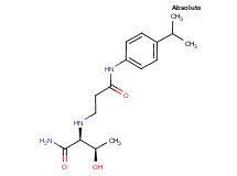 (2S,3R)-3-hydroxy-2-({3-[(4-isopropylphenyl)amino]-3-oxopropyl}amino)butanamide