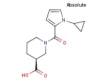 (3S)-1-[(1-cyclopropyl-1H-pyrrol-2-yl)carbonyl]piperidine-3-carboxylic acid