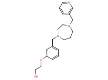 2-(3-{[4-(pyridin-3-ylmethyl)-1,4-diazepan-1-yl]methyl}phenoxy)ethanol