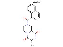 (3R,9aR)-3-methyl-8-(1-naphthoyl)tetrahydro-2H-pyrazino[1,2-a]pyrazine-1,4(3H,6H)-dione