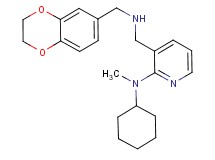 N-cyclohexyl-3-{[(2,3-dihydro-1,4-benzodioxin-6-ylmethyl)amino]methyl}-N-methyl-2-pyridinamine