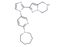 2-{1-[6-(1-azepanyl)-3-pyridinyl]-1H-imidazol-2-yl}-4,5,6,7-tetrahydropyrazolo[1,5-a]pyrazine dihydrochloride