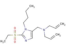 N-allyl-N-{[1-butyl-2-(ethylsulfonyl)-1H-imidazol-5-yl]methyl}-2-propen-1-amine