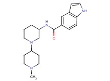 N-(1'-methyl-1,4'-bipiperidin-3-yl)-1H-indole-5-carboxamide