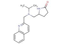 5-{[isopropyl(quinolin-2-ylmethyl)amino]methyl}pyrrolidin-2-one