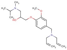 1-{4-[(diallylamino)methyl]-2-methoxyphenoxy}-3-[isopropyl(methyl)amino]-2-propanol