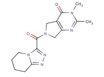 2,3-dimethyl-6-(5,6,7,8-tetrahydro[1,2,4]triazolo[4,3-a]pyridin-3-ylcarbonyl)-3,5,6,7-tetrahydro-4H-pyrrolo[3,4-d]pyrimidin-4-one