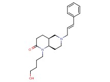 (4aS*,8aR*)-1-(4-hydroxybutyl)-6-[(2E)-3-phenylprop-2-en-1-yl]octahydro-1,6-naphthyridin-2(1H)-one