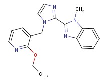 2-{1-[(2-ethoxypyridin-3-yl)methyl]-1H-imidazol-2-yl}-1-methyl-1H-benzimidazole