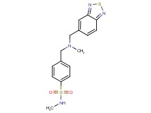 4-{[(2,1,3-benzothiadiazol-5-ylmethyl)(methyl)amino]methyl}-N-methylbenzenesulfonamide
