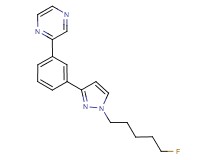 2-{3-[1-(5-fluoropentyl)-1H-pyrazol-3-yl]phenyl}pyrazine