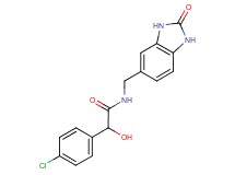 2-(4-chlorophenyl)-2-hydroxy-N-[(2-oxo-2,3-dihydro-1H-benzimidazol-5-yl)methyl]acetamide