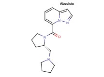 7-{[(2S)-2-(pyrrolidin-1-ylmethyl)pyrrolidin-1-yl]carbonyl}pyrazolo[1,5-a]pyridine