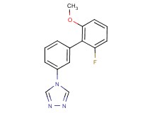 4-(2'-fluoro-6'-methoxybiphenyl-3-yl)-4H-1,2,4-triazole