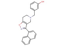 3-{[3-(1-naphthyl)-6,7-dihydroisoxazolo[4,5-c]pyridin-5(4H)-yl]methyl}phenol