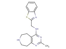 N-(1,3-benzothiazol-2-ylmethyl)-2-methyl-6,7,8,9-tetrahydro-5H-pyrimido[4,5-d]azepin-4-amine dihydrochloride
