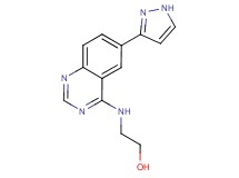 2-{[6-(1H-pyrazol-3-yl)quinazolin-4-yl]amino}ethanol