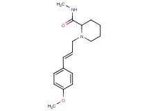 1-[(2E)-3-(4-methoxyphenyl)prop-2-en-1-yl]-N-methylpiperidine-2-carboxamide