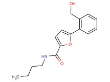 N-butyl-5-[2-(hydroxymethyl)phenyl]-2-furamide