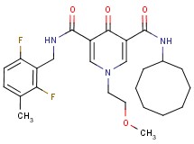 N-cyclooctyl-N'-(2,6-difluoro-3-methylbenzyl)-1-(2-methoxyethyl)-4-oxo-1,4-dihydro-3,5-pyridinedicarboxamide