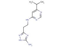N-[2-(5-amino-1H-1,2,4-triazol-3-yl)ethyl]-6-isopropylpyrimidin-4-amine