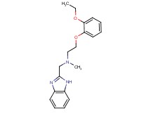 (1H-benzimidazol-2-ylmethyl)[2-(2-ethoxyphenoxy)ethyl]methylamine