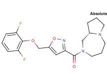 (9aS)-2-({5-[(2,6-difluorophenoxy)methyl]isoxazol-3-yl}carbonyl)octahydro-1H-pyrrolo[1,2-a][1,4]diazepine
